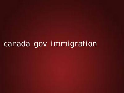canada gov immigration