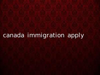 canada immigration apply