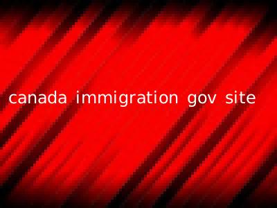 canada immigration gov site