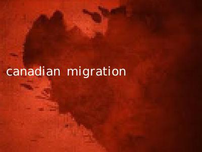 canadian migration
