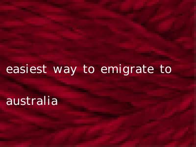 easiest way to emigrate to australia