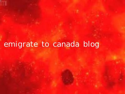 emigrate to canada blog
