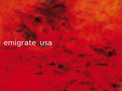 emigrate usa