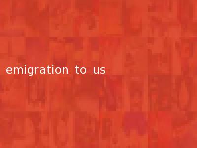 emigration to us
