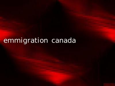 emmigration canada