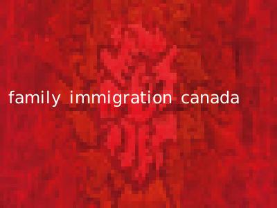 family immigration canada