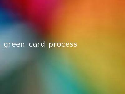 green card process
