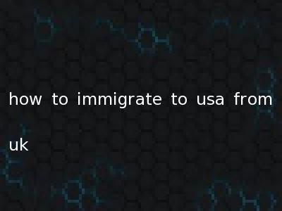 how to immigrate to usa from uk