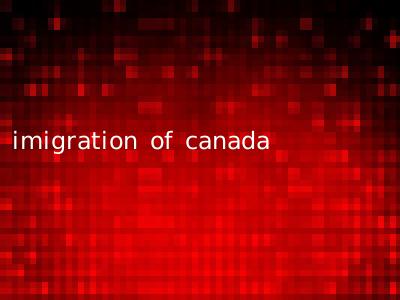 imigration of canada