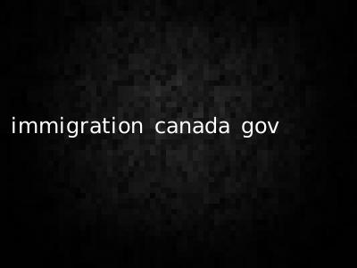 immigration canada gov
