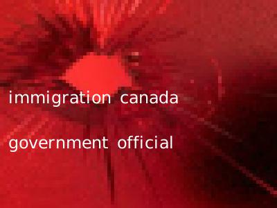 immigration canada government official