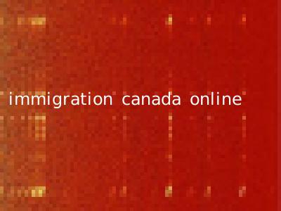 immigration canada online