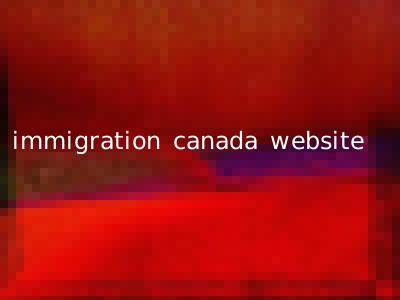 immigration canada website