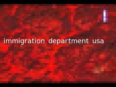 immigration department usa