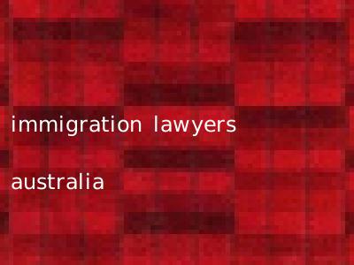 immigration lawyers australia