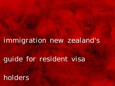 immigration new zealand