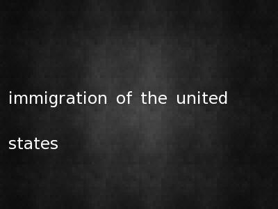 immigration of the united states
