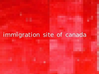 immigration site of canada