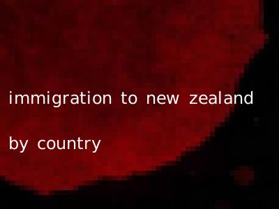 immigration to new zealand by country