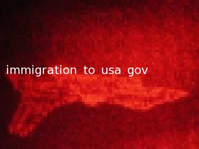 immigration to usa gov