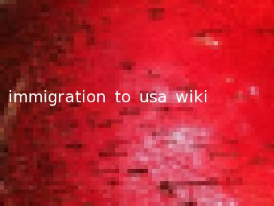 immigration to usa wiki