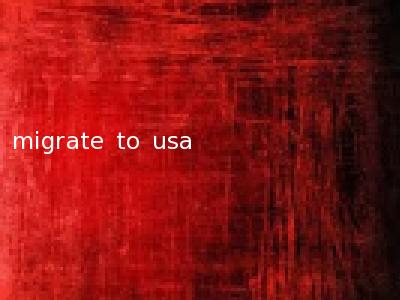 migrate to usa