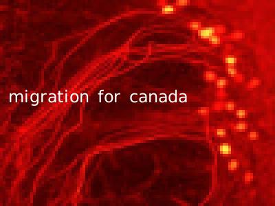 migration for canada