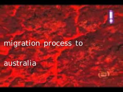 migration process to australia