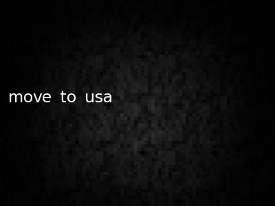 move to usa