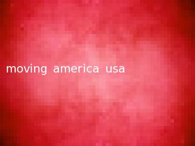 moving america usa