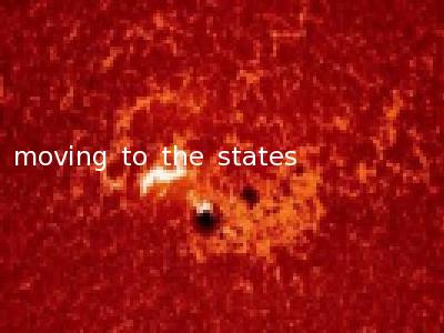 moving to the states
