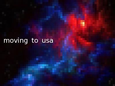 moving to usa