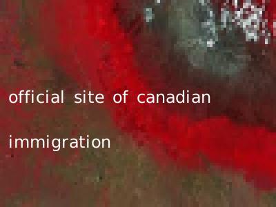 official site of canadian immigration