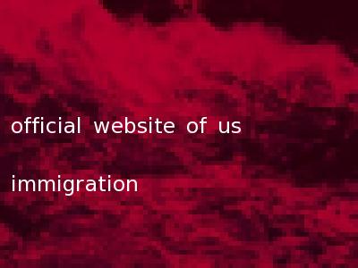 official website of us immigration