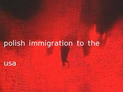 polish immigration to the usa