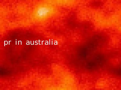 pr in australia