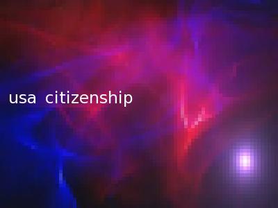 usa citizenship