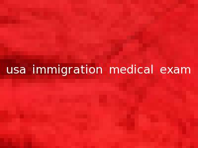 usa immigration medical exam