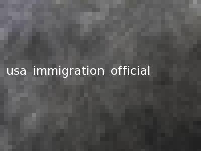 usa immigration official