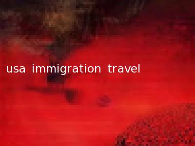 usa immigration travel