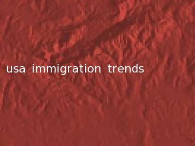 usa immigration trends