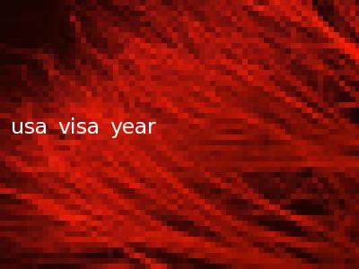 usa visa year