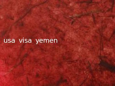 usa visa yemen