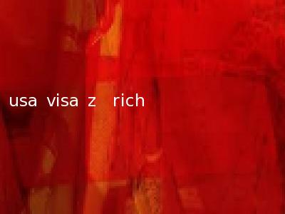 usa visa z�rich