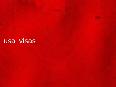 usa visas