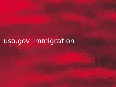 usa.gov immigration