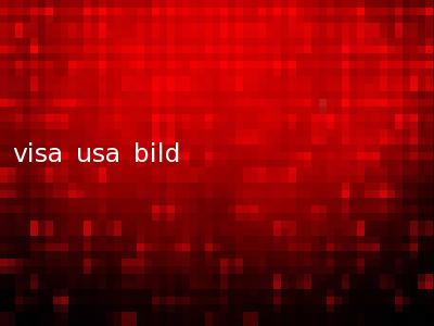 visa usa bild
