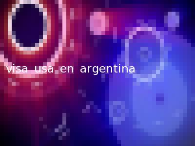 visa usa en argentina