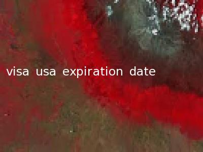 visa usa expiration date