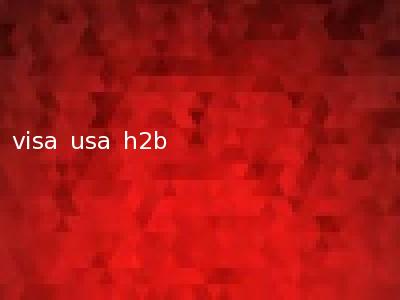 visa usa h2b